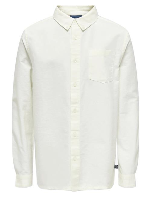 Kobrasmus L/S Oxford Shirt Wvn Kids Only White