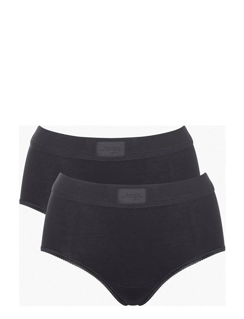 Sloggi Double Comfort T Maxi 2P Sloggi Black