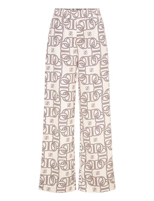 Dante6-Teo Logo Printed Wide Leg Pants Dante6 Patterned