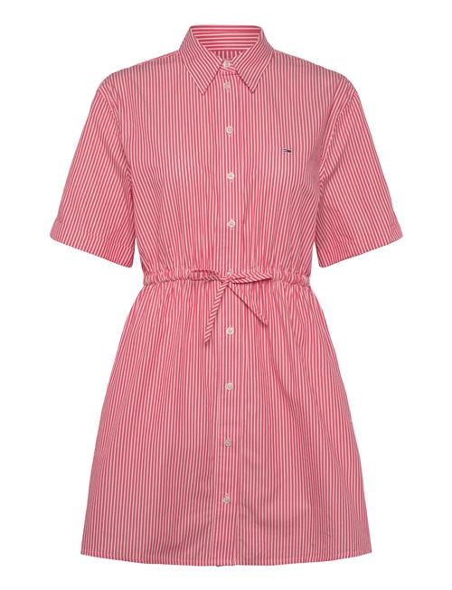 Tjw Mini Stripe Shirt Dress Tommy Jeans Pink
