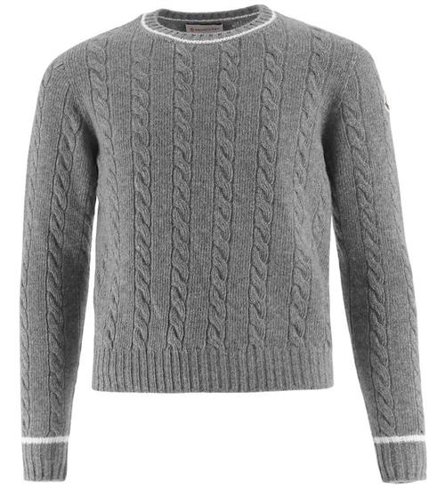 Moncler Bluse - Strik - Medium Grey