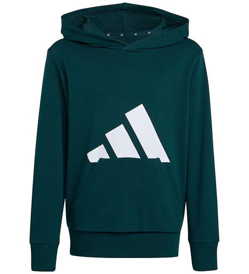 adidas Performance Hættetrøje - J BL FT HD - Aurivy/Hvid