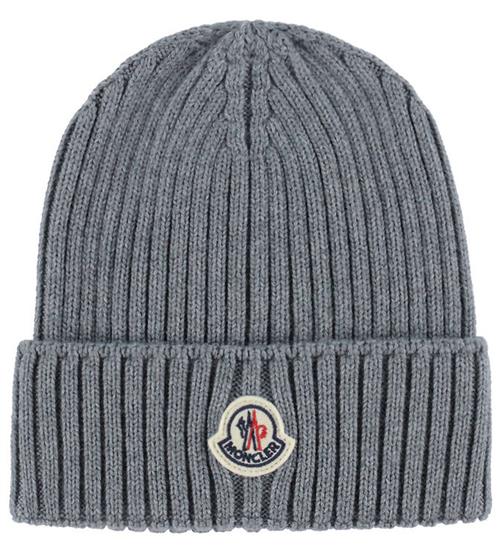 Moncler Hue - Uld - Gråmeleret