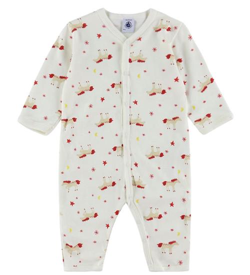 Petit Bateau Natdragt - Milk m. Stjerner og Heste