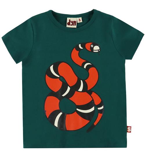 DYR-Cph T-shirt - Dyrgrowl - Tee Verde Slange