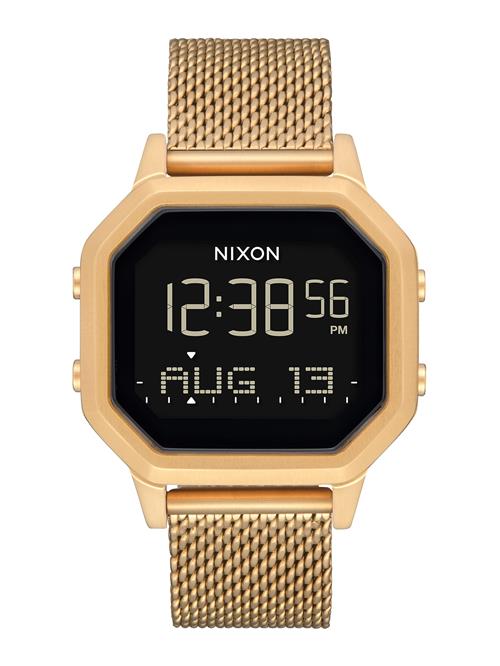 Nixon Digitalur 'Siren Milanese'  guld