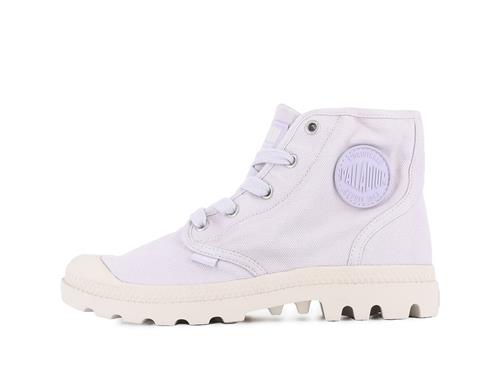Palladium Snørestøvletter 'Pampa'  lilla / pastellilla