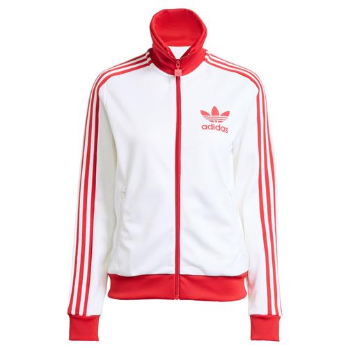 ADIDAS ORIGINALS Sweatjakke 'Beckenbauer'  rød / hvid