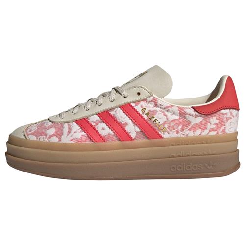 ADIDAS ORIGINALS Sneaker low 'Gazelle Bold x Liberty London'  kit / hindbær / uldhvid