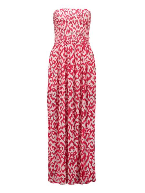 Hailys Sommerkjole 'Lu44cilla'  grenadine / hvid