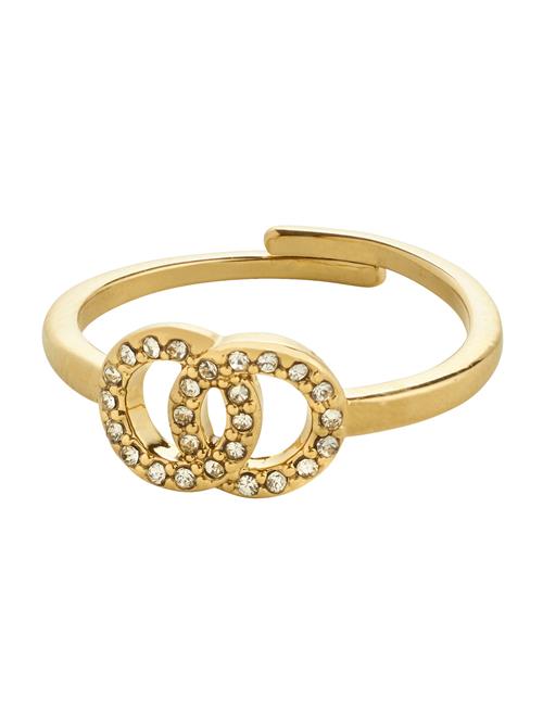 Pilgrim Ring 'LULU'  guld / transparent