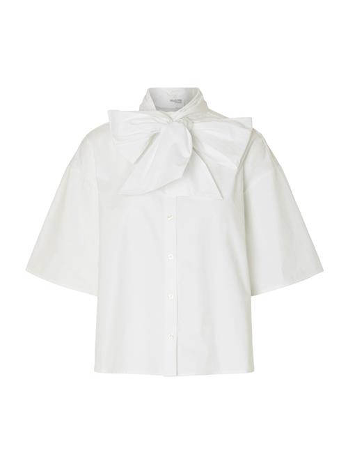 SELECTED FEMME Bluse 'SLFAya-Juno'  hvid