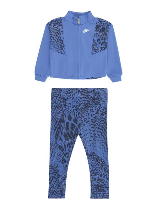 Nike Sportswear Joggingdragt 'SWOOSH'  blå / sort