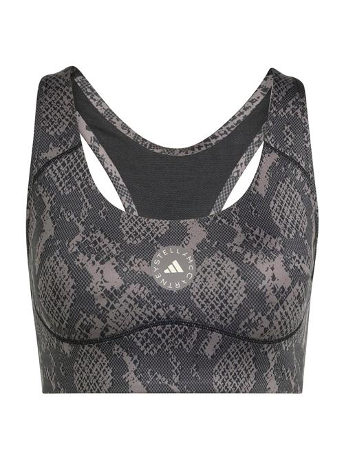 ADIDAS BY STELLA MCCARTNEY Sports-BH  antracit / mudderfarvet / hvid