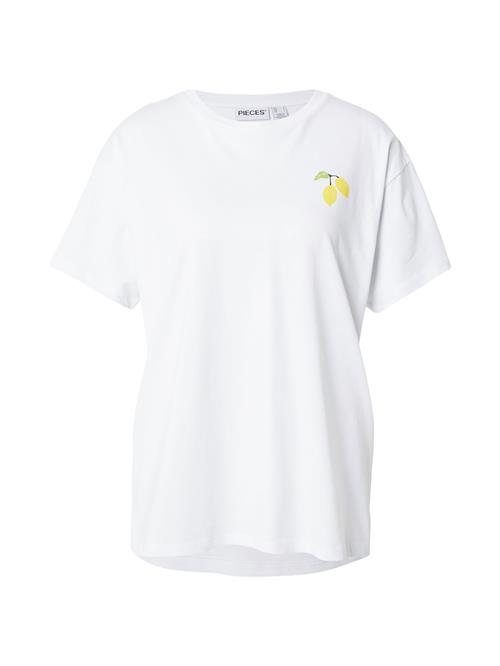 PIECES Shirts 'PCALIFI FASTTRACK'  citron / oliven / melon / hvid