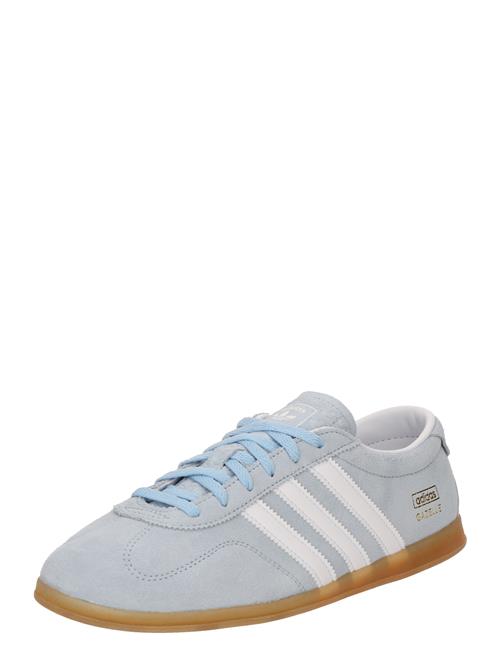 ADIDAS ORIGINALS Sneaker low 'Gazelle Lo Pro'  lyseblå / guld / hvid