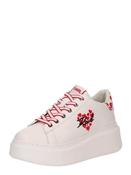 Karl Lagerfeld Sneaker low  knaldrød / sort / hvid