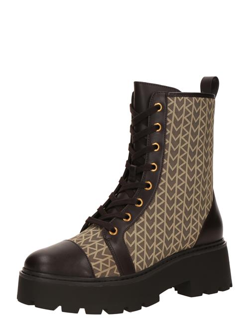 Se MICHAEL Michael Kors Snørestøvletter 'BLAKE'  beige / choko ved About You