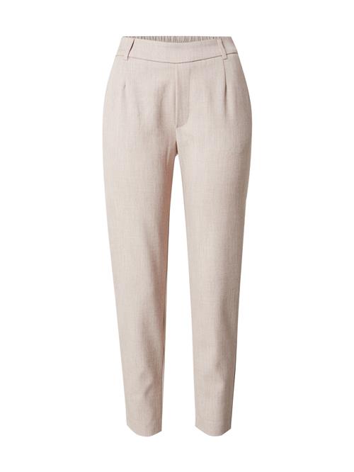 VILA Bukser med lægfolder 'VIVARONE'  beige