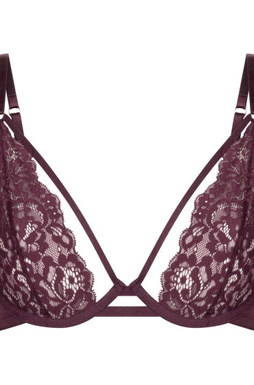 Hunkemöller Ikke-formstøbt bøjle-bh Cinnamon rød