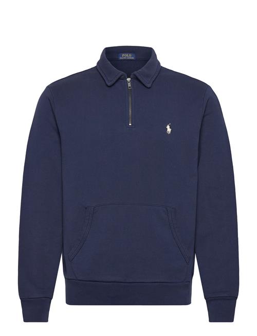 Loopback Fleece Quarter-Zip Sweatshirt Polo Ralph Lauren Navy