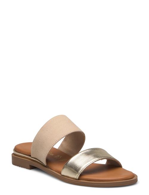 Women Slides Tamaris Beige