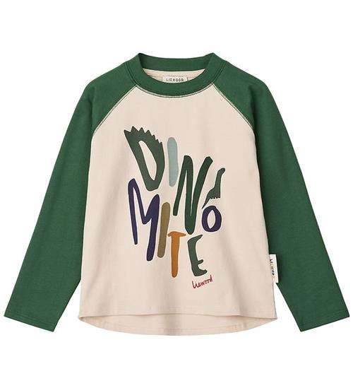 Liewood T-shirt - Dinomite / Garden Green / Sandy