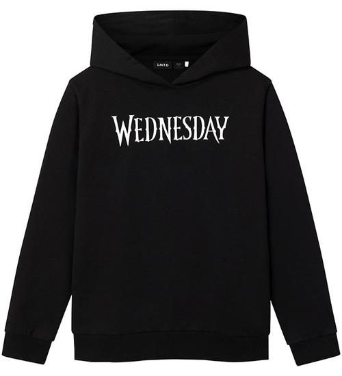 LMTD Hættetrøje - NlfSille Wednesday - Black