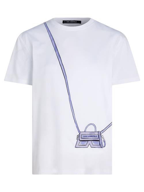 Karl Lagerfeld Shirts 'IKON'  pink / hvid