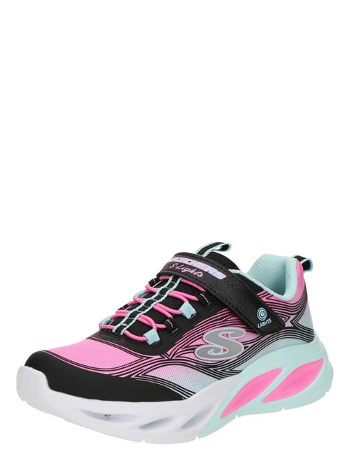 SKECHERS Sneakers 'COSMIC GLOW'  pastelblå / pink / sort