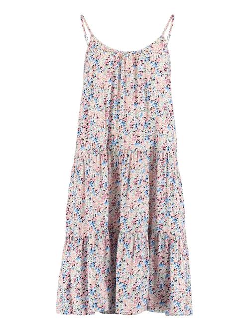 Hailys Sommerkjole 'Lu44a'  lyseblå / mint / gammelrosa / hvid