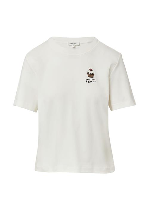 s.Oliver Shirts  creme / umbra / knaldrød / sort