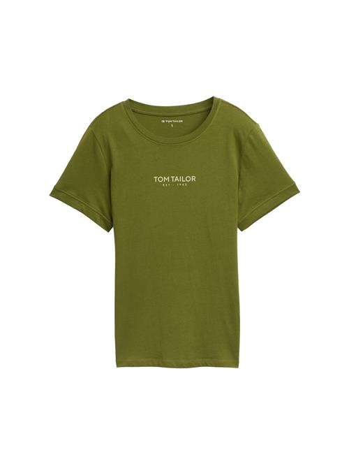 TOM TAILOR Shirts  lysebeige / oliven