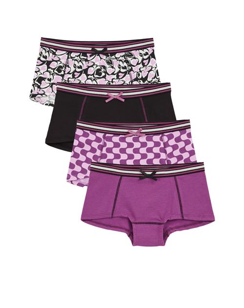WE Fashion Underbukser  aubergine / blandingsfarvet