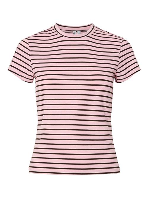 PIECES Shirts 'PCMONIQUE'  lyserød / sort