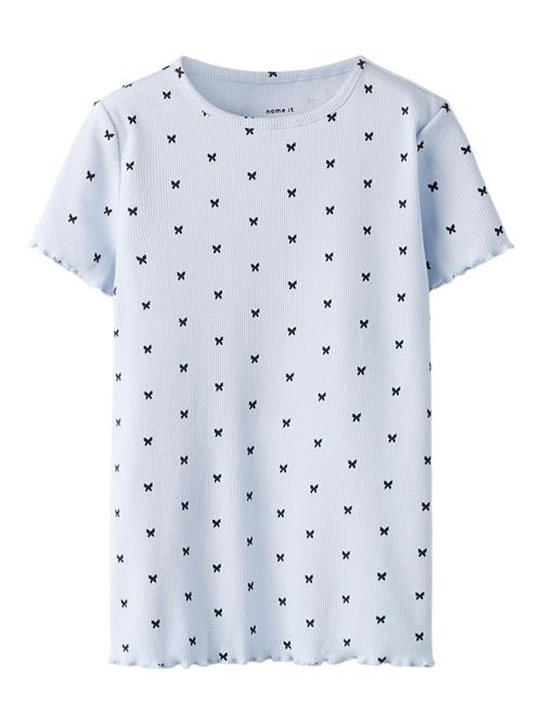 NAME IT Bluser & t-shirts  lyseblå / sort