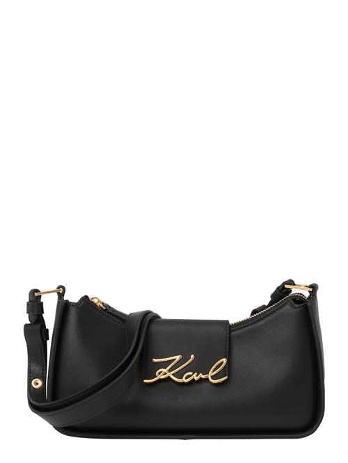 Karl Lagerfeld Skuldertaske  guld / sort