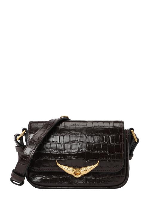 Zadig & Voltaire Skuldertaske 'LE ZAZI'  mørkebrun