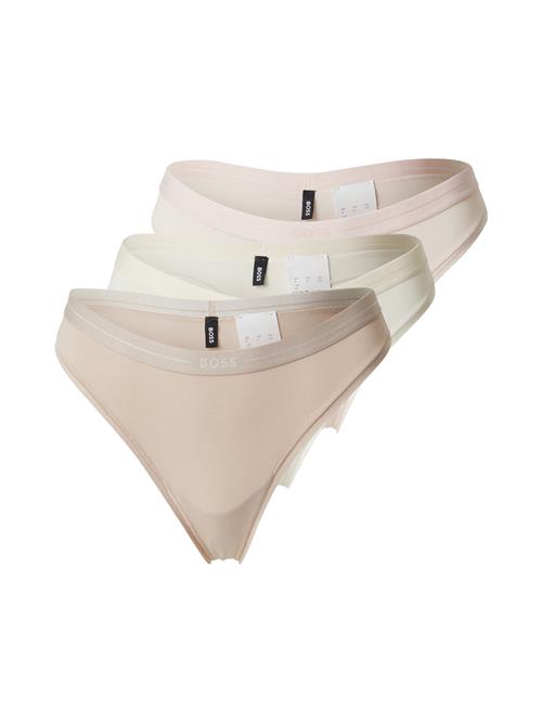 BOSS String  nude / lysebeige / lyserød