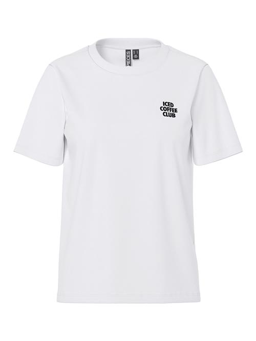 PIECES Shirts 'PCFast'  sort / hvid