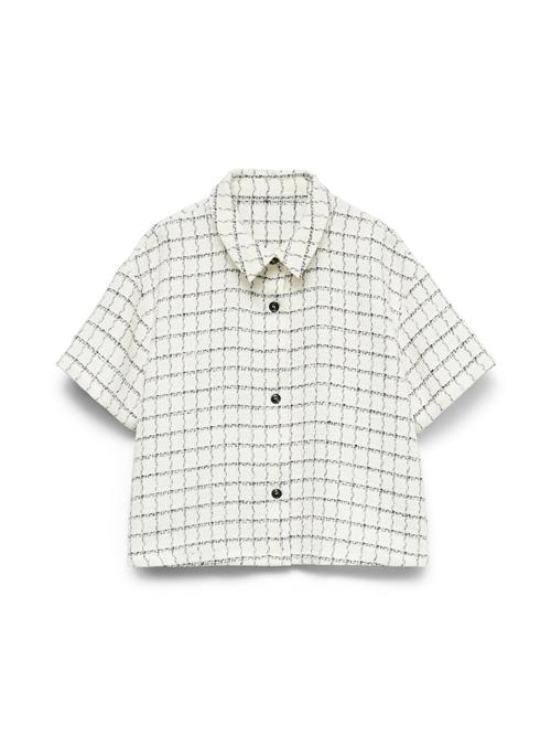 VERO MODA Bluse 'VMMiranda'  sort / hvid