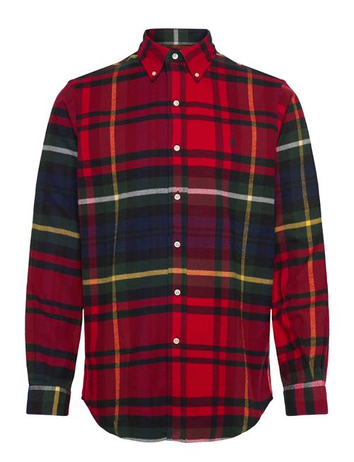 Classic Fit Plaid Flannel Shirt Polo Ralph Lauren Red