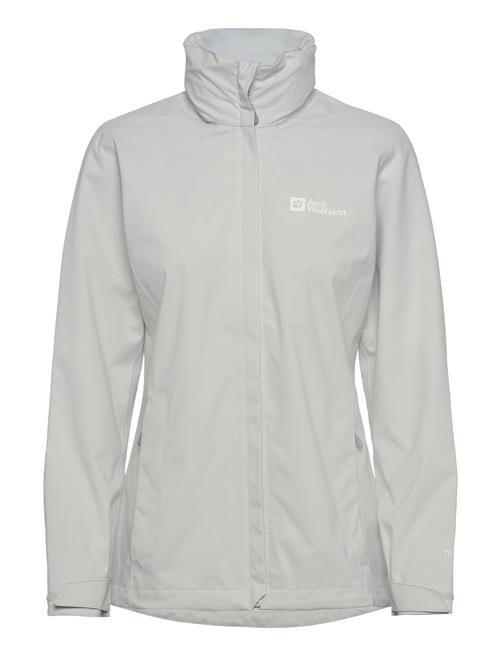 Trailtime 2L Jkt W Jack Wolfskin Grey