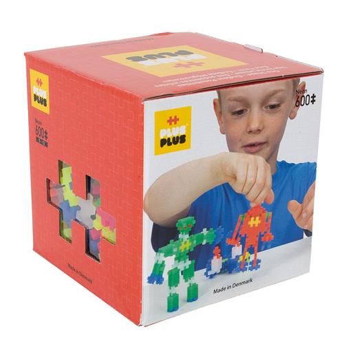 Plus-Plus 600-Piece Plus-Plus® Neon Mix 6-10 Y      Unisex