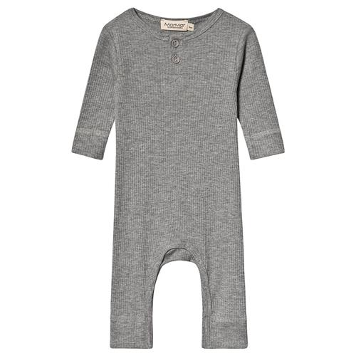 MarMar Copenhagen Heldragt Gråmeleret 6 Months  Grå  6 måneder  Unisex