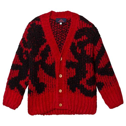 The Animals Observatory Arty Vaskebjørn Cardigan Rød 3 Y    3 år  Unisex