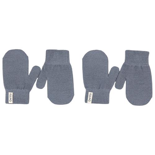 Kuling 2-pak Wool Magic Vanter Flintstone Blue 4-6 Y  Blå  4-6 år  Unisex