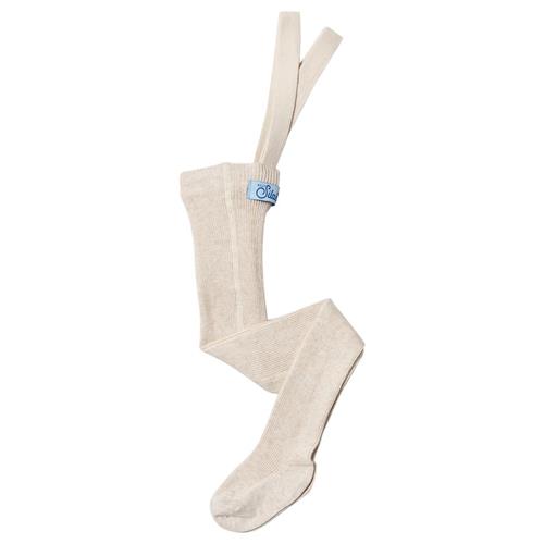 Silly Silas GOTS Strømpebukser Cremefarvede 6-12 Months  Creme  6-12 måneder  Unisex