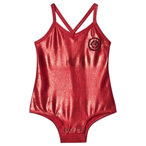 The Animals Observatory Trout Bodysuit Red Logo 4 Y    4 år  kvinde