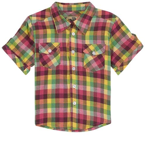 Tom & Drew Oxford Ternet Skjorte Country Club 6 Y    6 år  Unisex